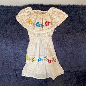 Dress With Floral accents